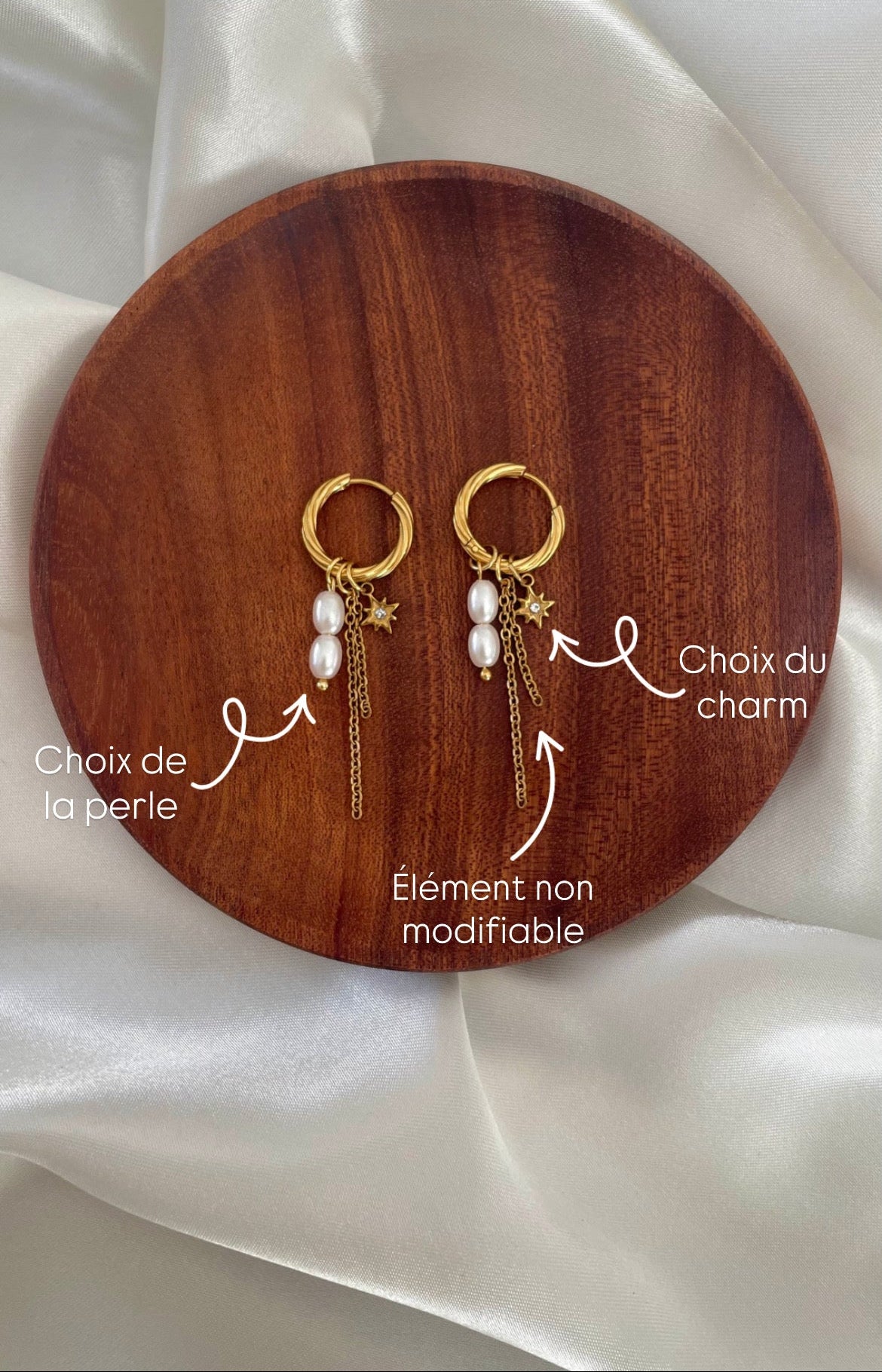 Boucles Alma PERSONNALISÉES