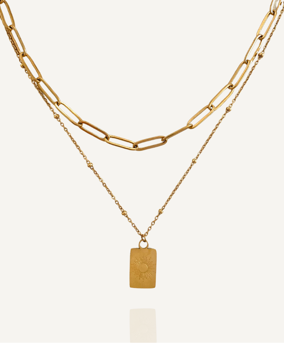 Collier Double- Avana